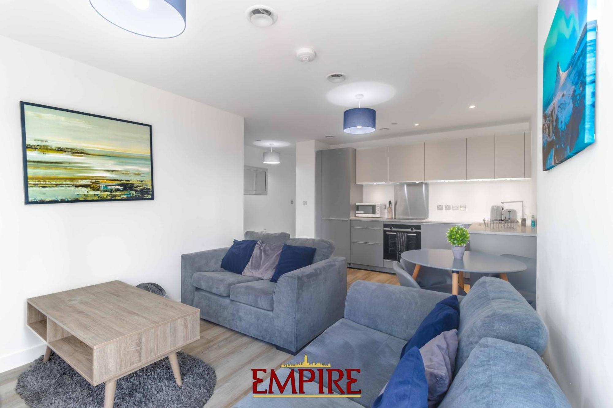 Luxury 2 Bedroom Apartment, On Broad Street! バーミンガム エクステリア 写真